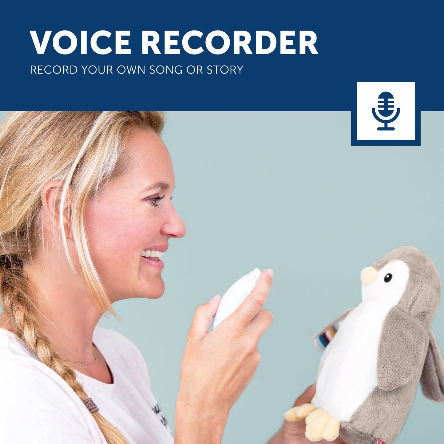 Sound Machine with Nightlight and Voice - Bruno / Phoebe - Little Kooma