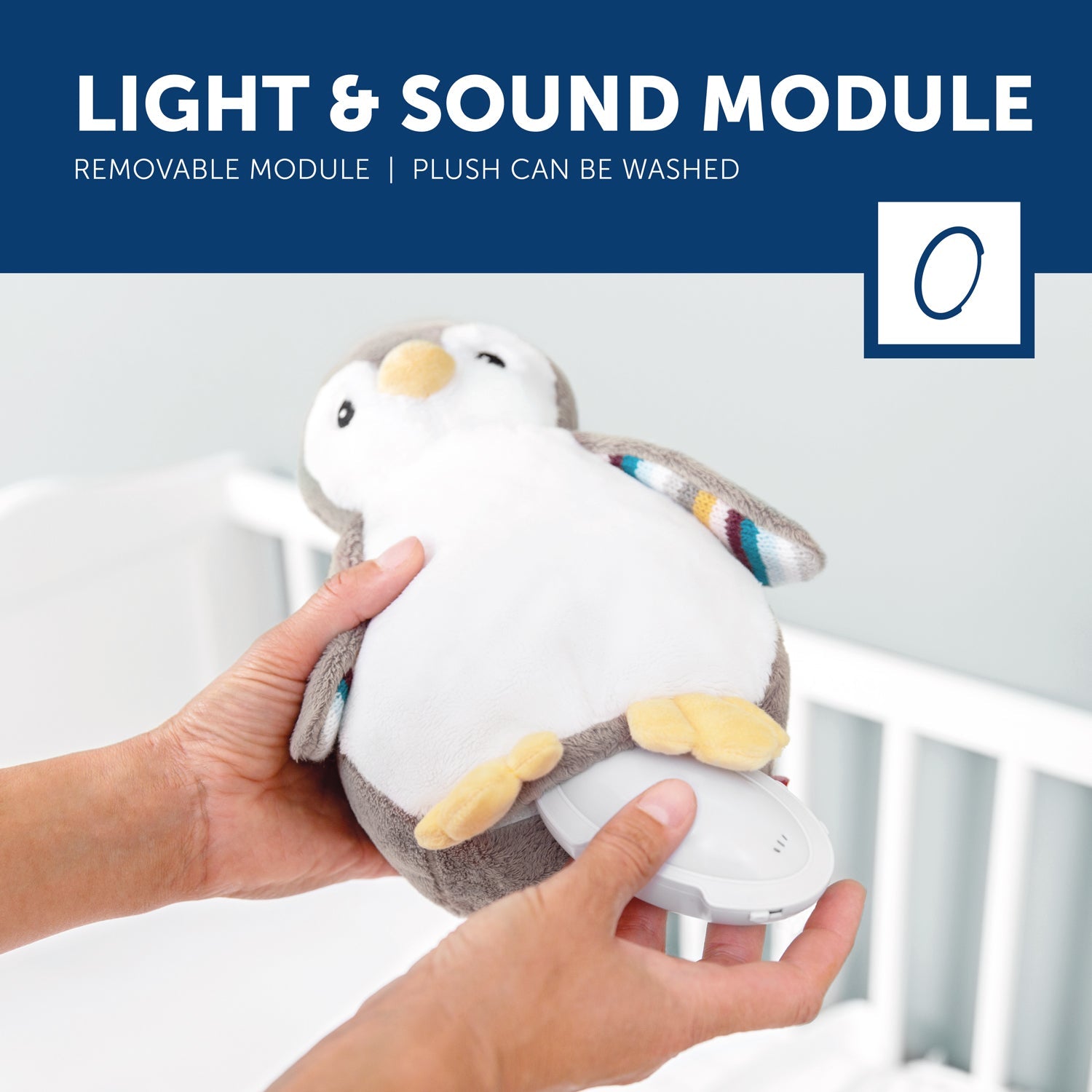 Sound Machine with Nightlight and Voice - Bruno / Phoebe - Little Kooma