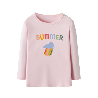 Baby Kids Pajamas Colorful Summer Top n Pants Set - Little Kooma