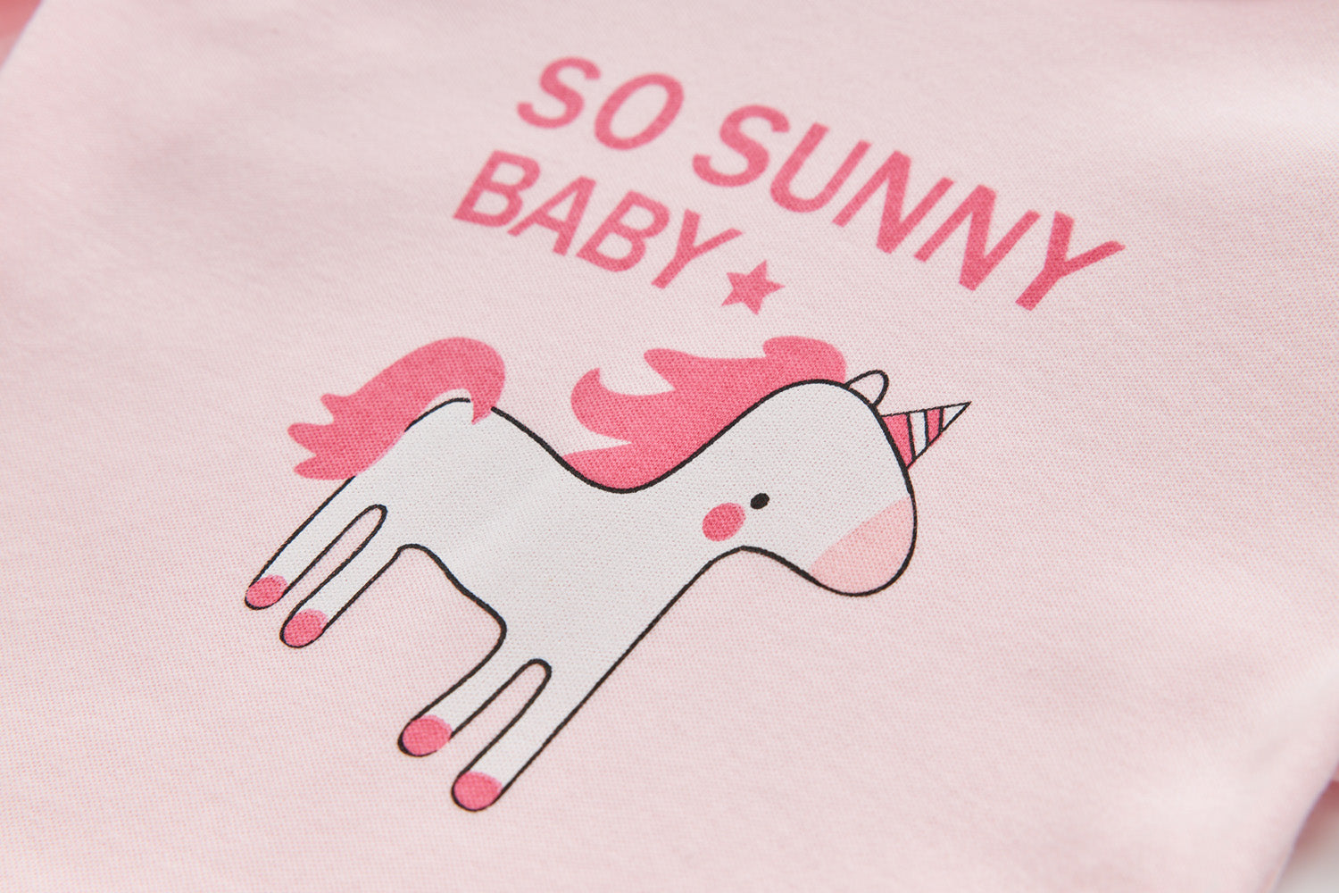 Baby Kids Pajamas Unicorn Top n Stripe Pants Set - Little Kooma