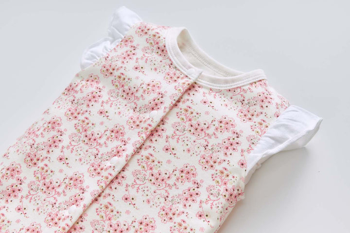 Baby Girl Pink Floral Romper - Little Kooma