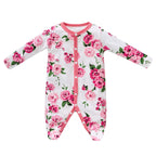 New Born Baby Girl Unicorn LED Light Layette Plush Blanket Romper Sleepsuit Suitcase Mummy Makeup Box Gift Hamper Gift Box Set - Little Kooma