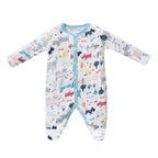 Baby Boy Cotton Sleepsuit Puppy All In One Jumpsuit - Little Kooma