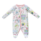 Baby Cotton Sleepsuit Mouse Cat Bunny Bird All In One Jumpsuit Feet Cover - Little Kooma