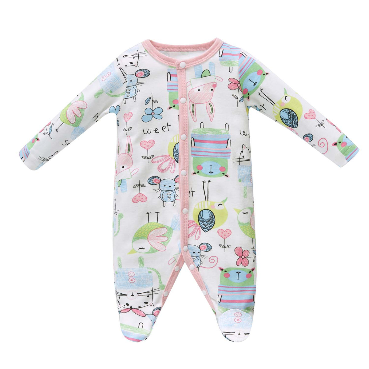 New Born Baby Girl Unicorn LED Light Layette Plush Blanket Romper Sleepsuit Suitcase Mummy Makeup Box Gift Hamper Gift Box Set - Little Kooma
