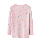Baby Kids Pajamas Pink Unicorn Top n Pants Set - Little Kooma