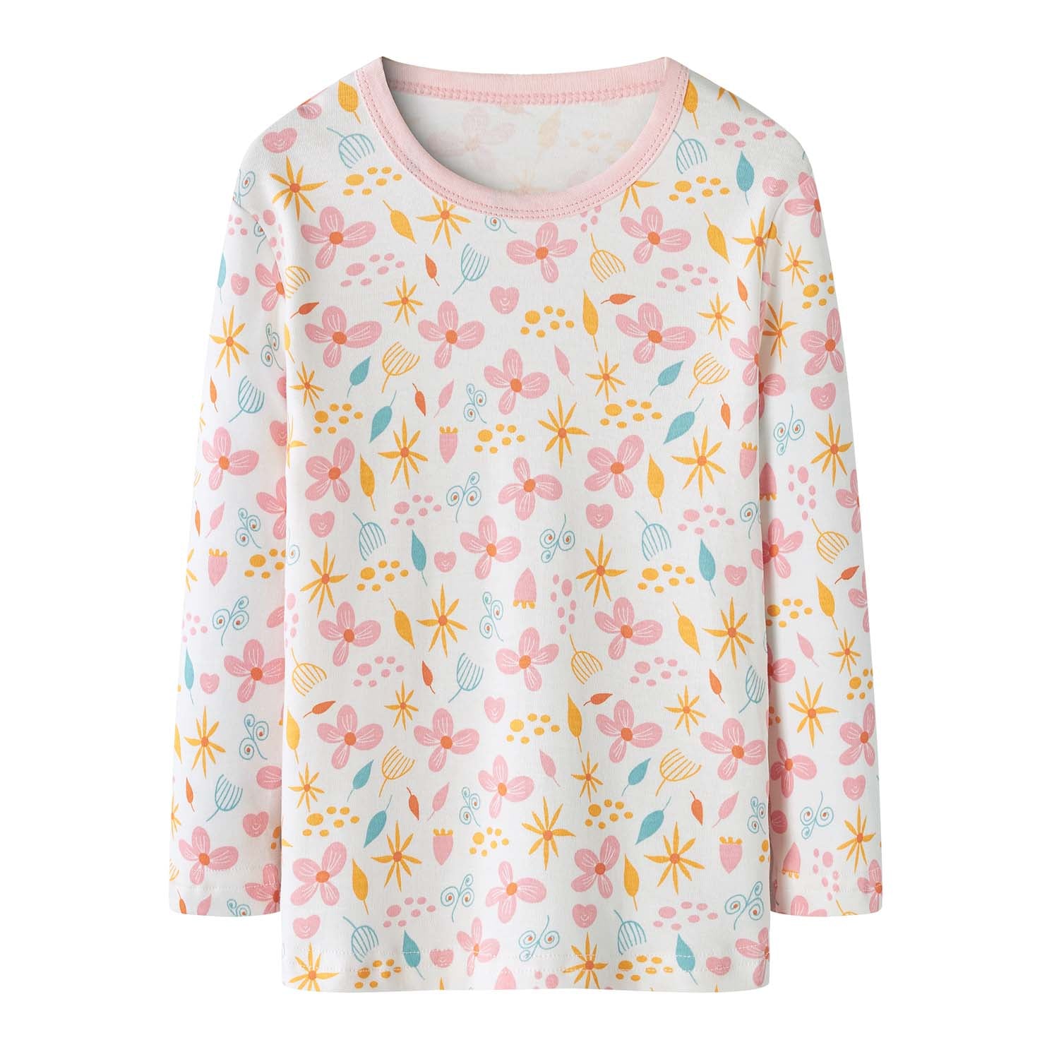 Baby Kids Pajamas Floral Top n Pants Set - Little Kooma