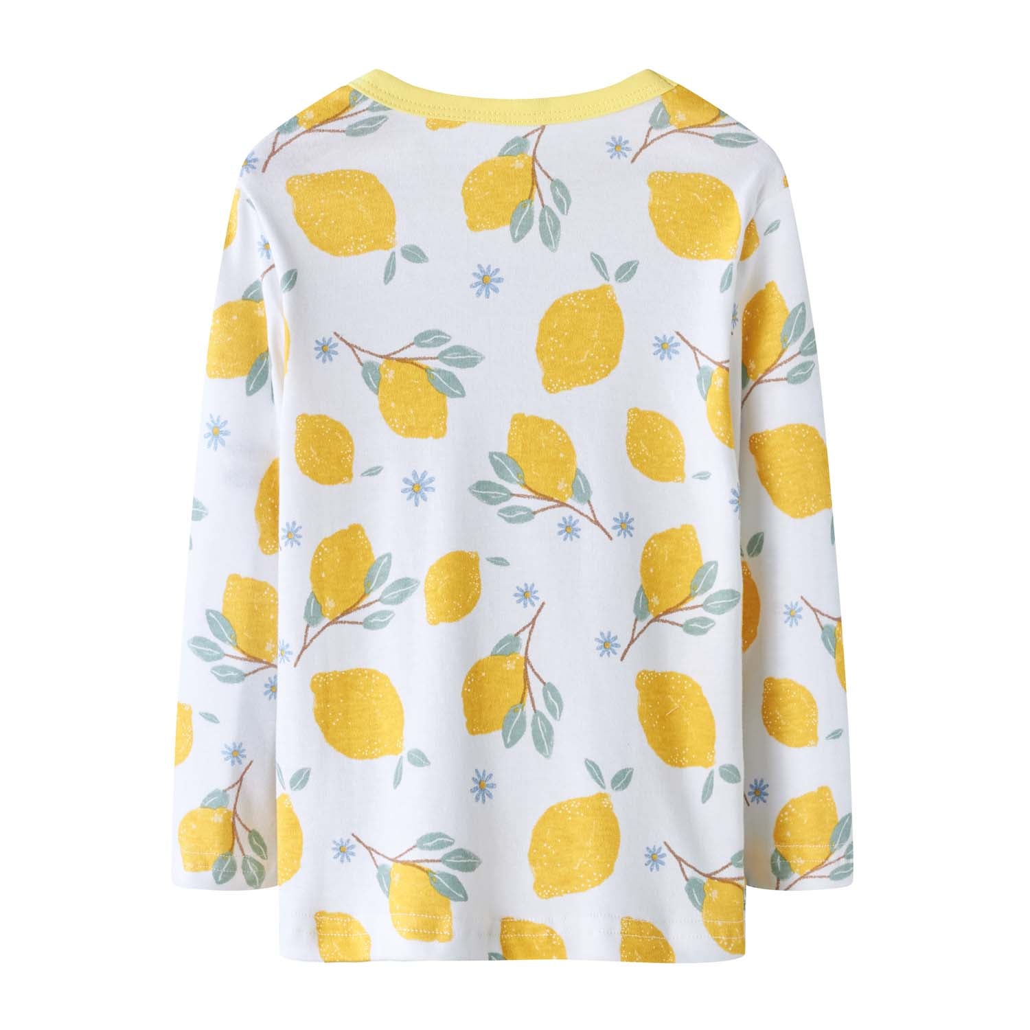 Baby Kids Pajamas Lemon Top n Pants Set - Little Kooma