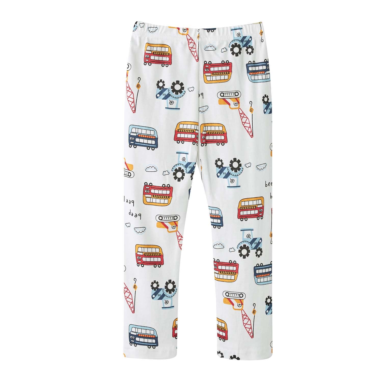 Baby Kids Pajamas Vehicles Top n Pants Set - Little Kooma
