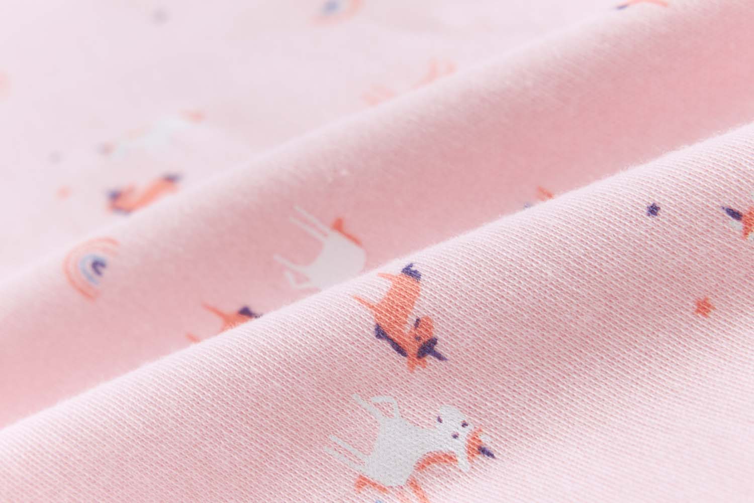 Baby Kids Pajamas Pink Unicorn Top n Pants Set - Little Kooma