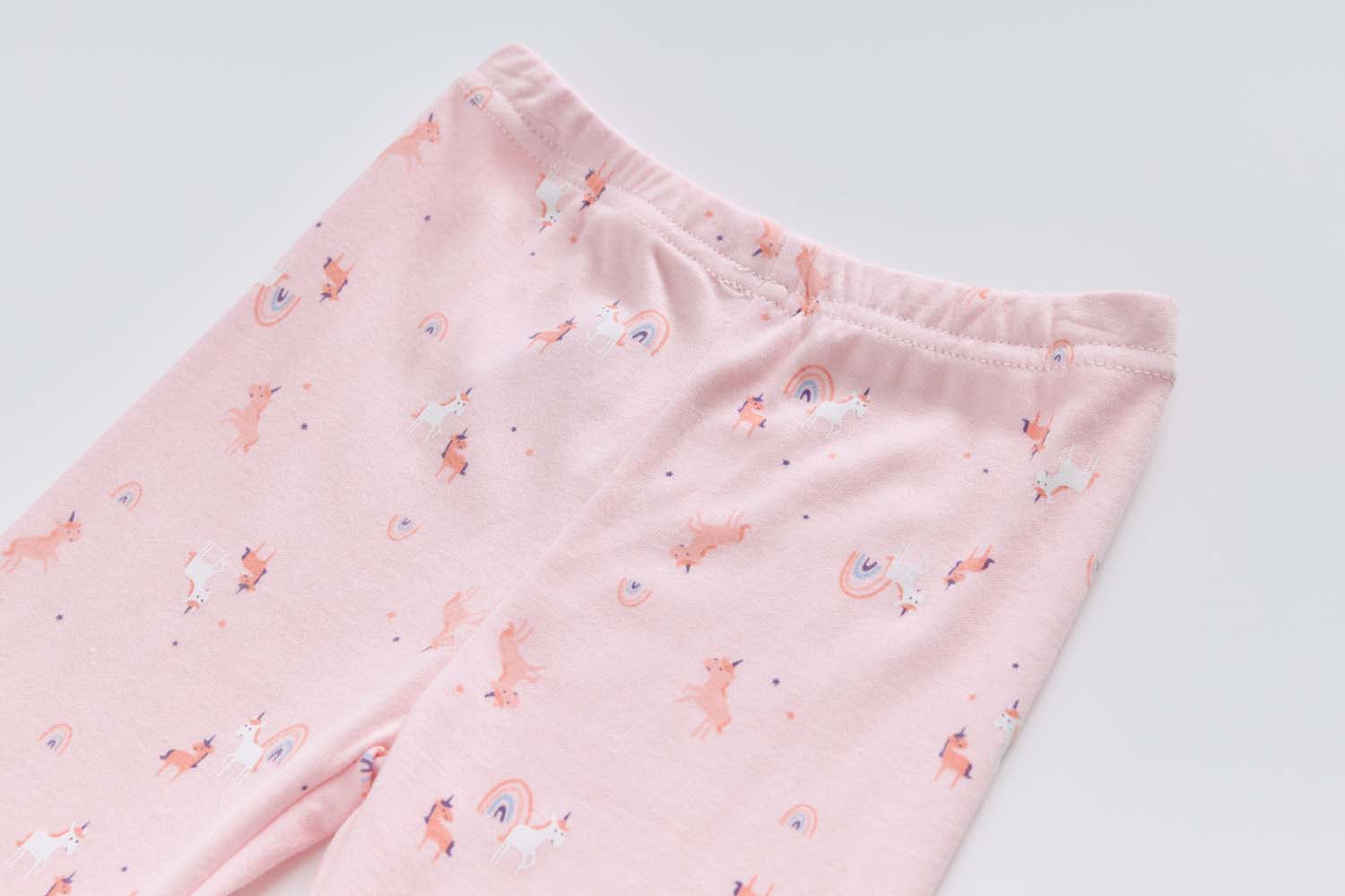 Baby Kids Pajamas Pink Unicorn Top n Pants Set - Little Kooma