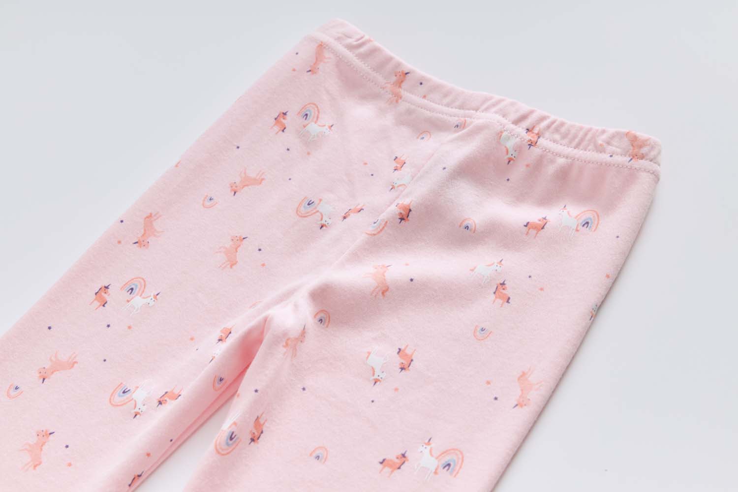 Baby Kids Pajamas Pink Unicorn Top n Pants Set - Little Kooma