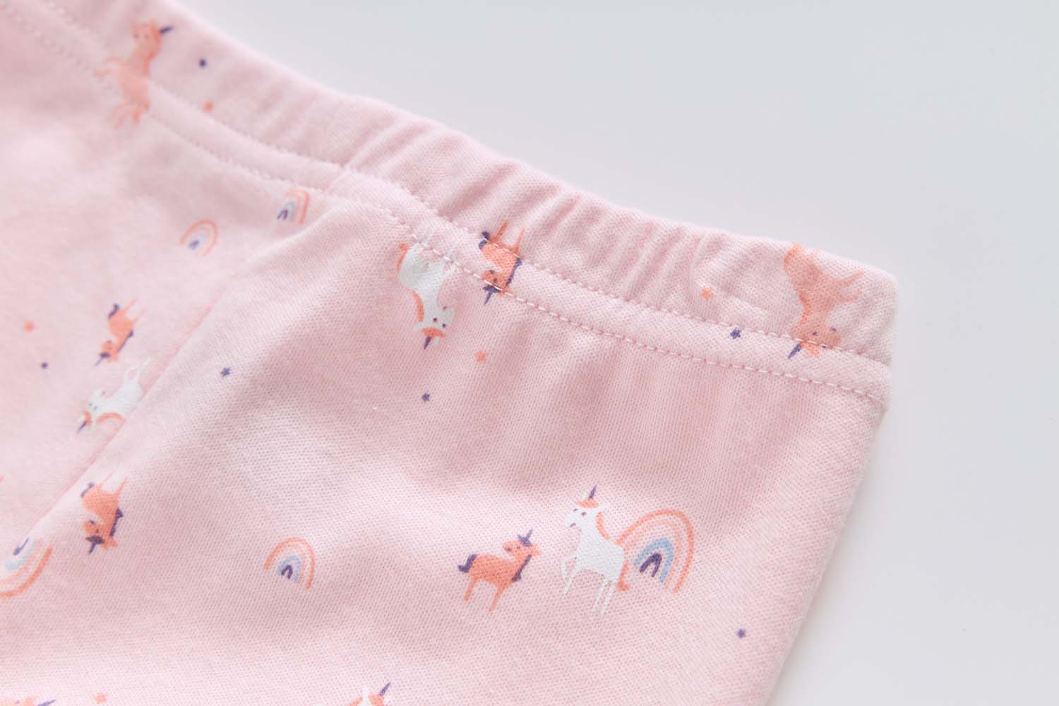 Baby Kids Pajamas Pink Unicorn Top n Pants Set - Little Kooma