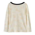 Baby Kids Pajamas New Jungle Animals Top n Pants Set