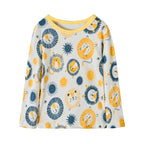 Baby Kids Pajamas Lion Top n Pants Set