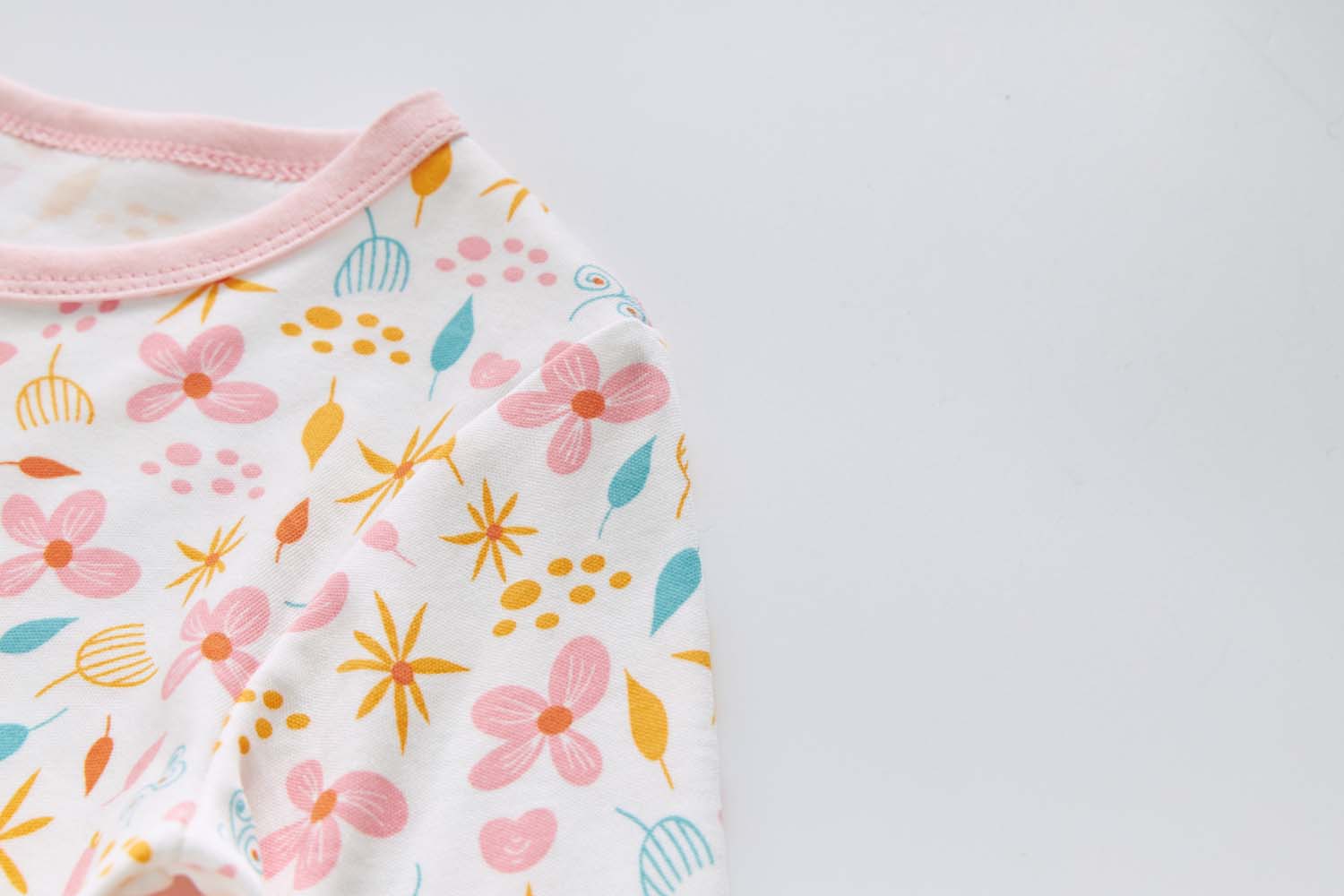 Baby Kids Pajamas Floral Top n Pants Set - Little Kooma