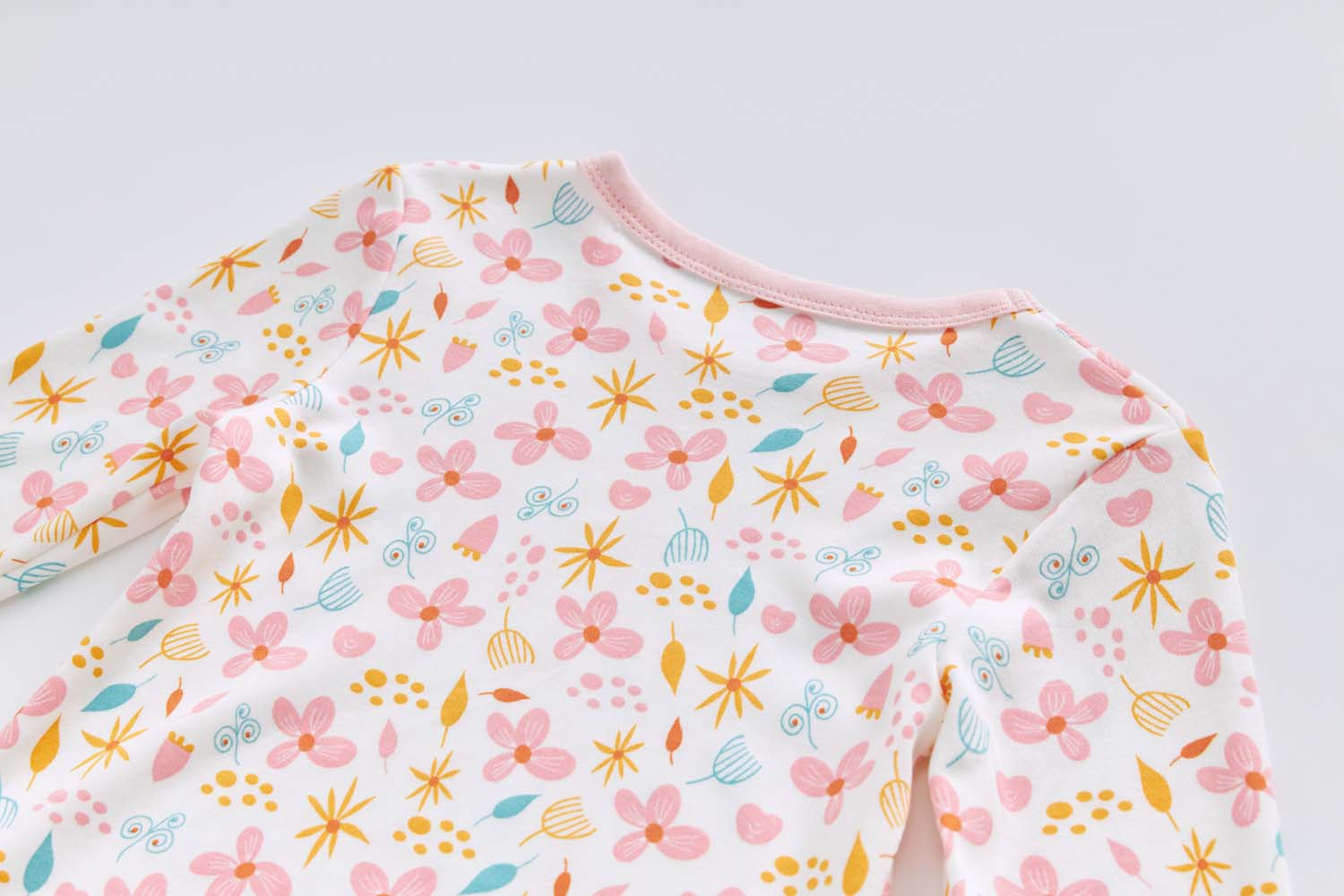 Baby Kids Pajamas Floral Top n Pants Set - Little Kooma
