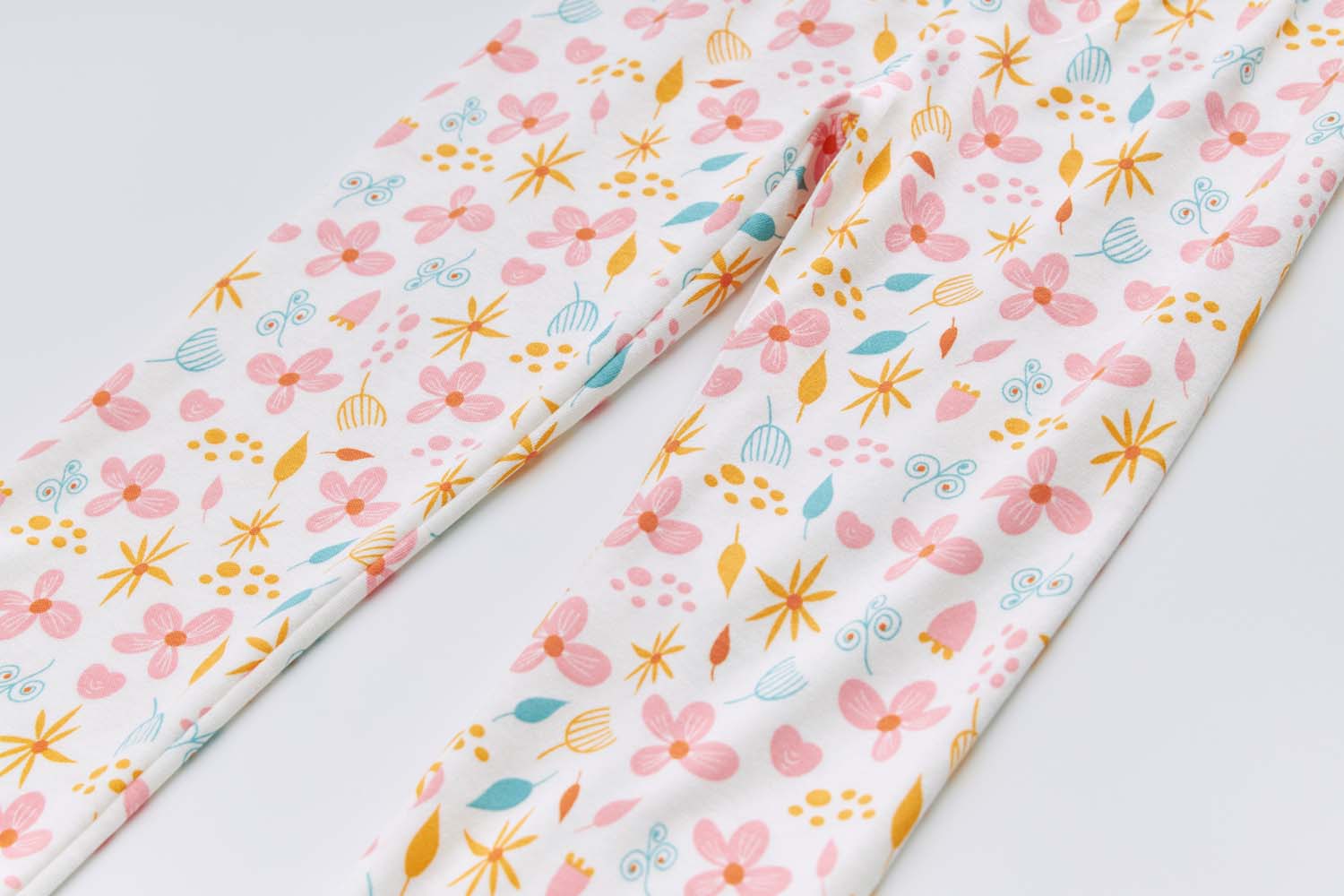 Baby Kids Pajamas Floral Top n Pants Set - Little Kooma