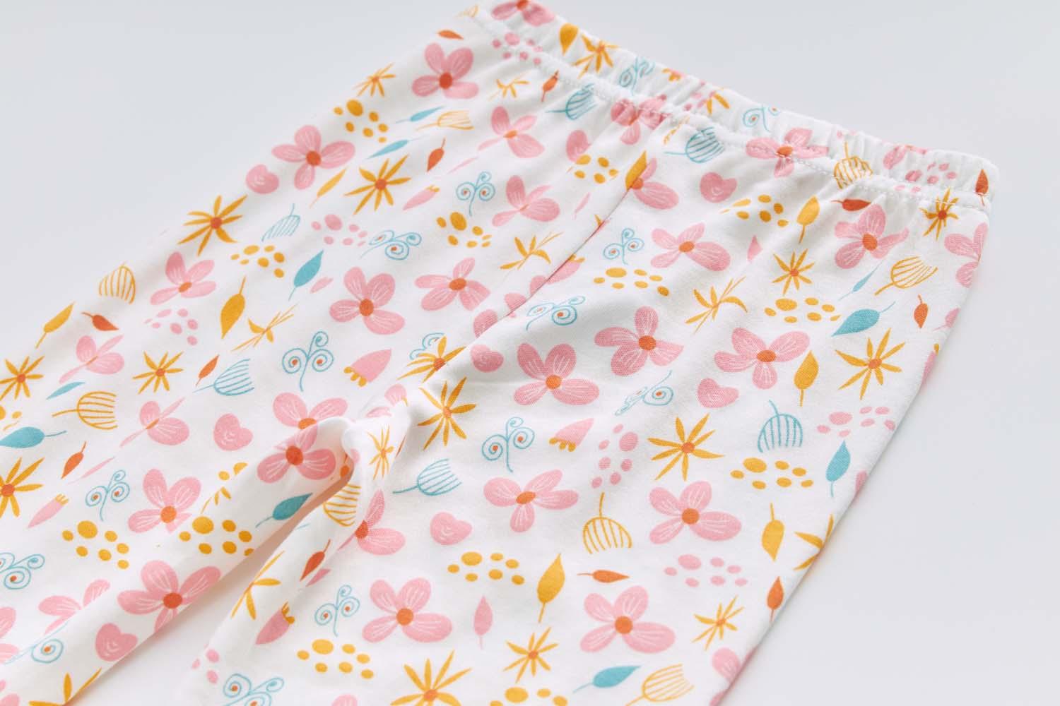 Baby Kids Pajamas Floral Top n Pants Set - Little Kooma