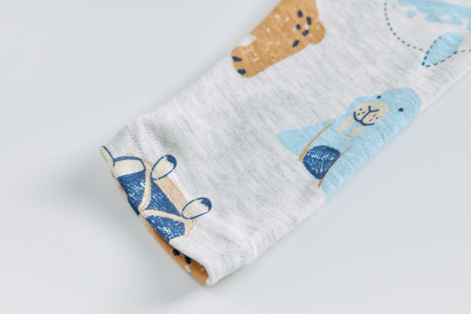 Baby Kids Pajamas Sea Animals Top n Pants Set - Little Kooma