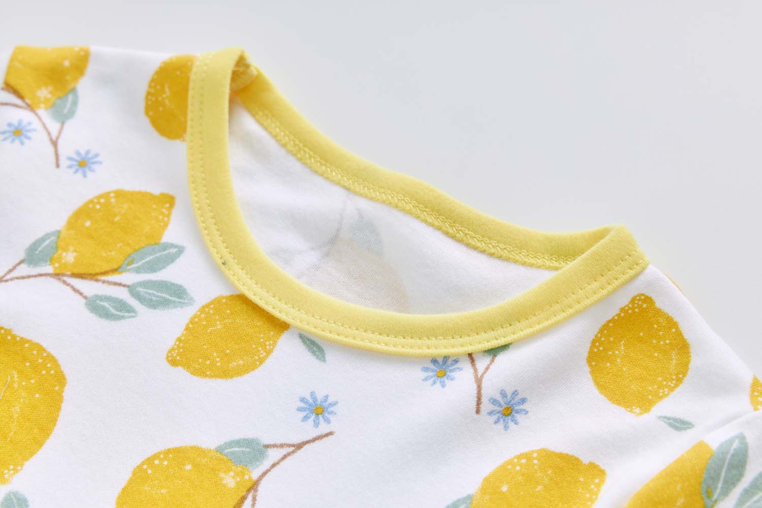 Baby Kids Pajamas Lemon Top n Pants Set - Little Kooma