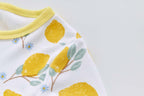 Baby Kids Pajamas Lemon Top n Pants Set - Little Kooma