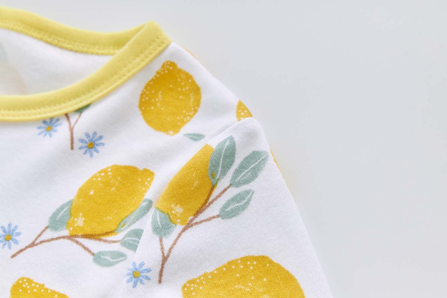 Baby Kids Pajamas Lemon Top n Pants Set - Little Kooma