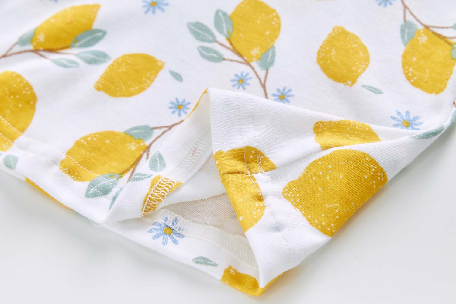 Baby Kids Pajamas Lemon Top n Pants Set - Little Kooma