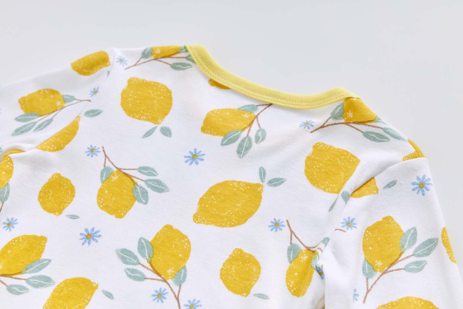 Baby Kids Pajamas Lemon Top n Pants Set - Little Kooma
