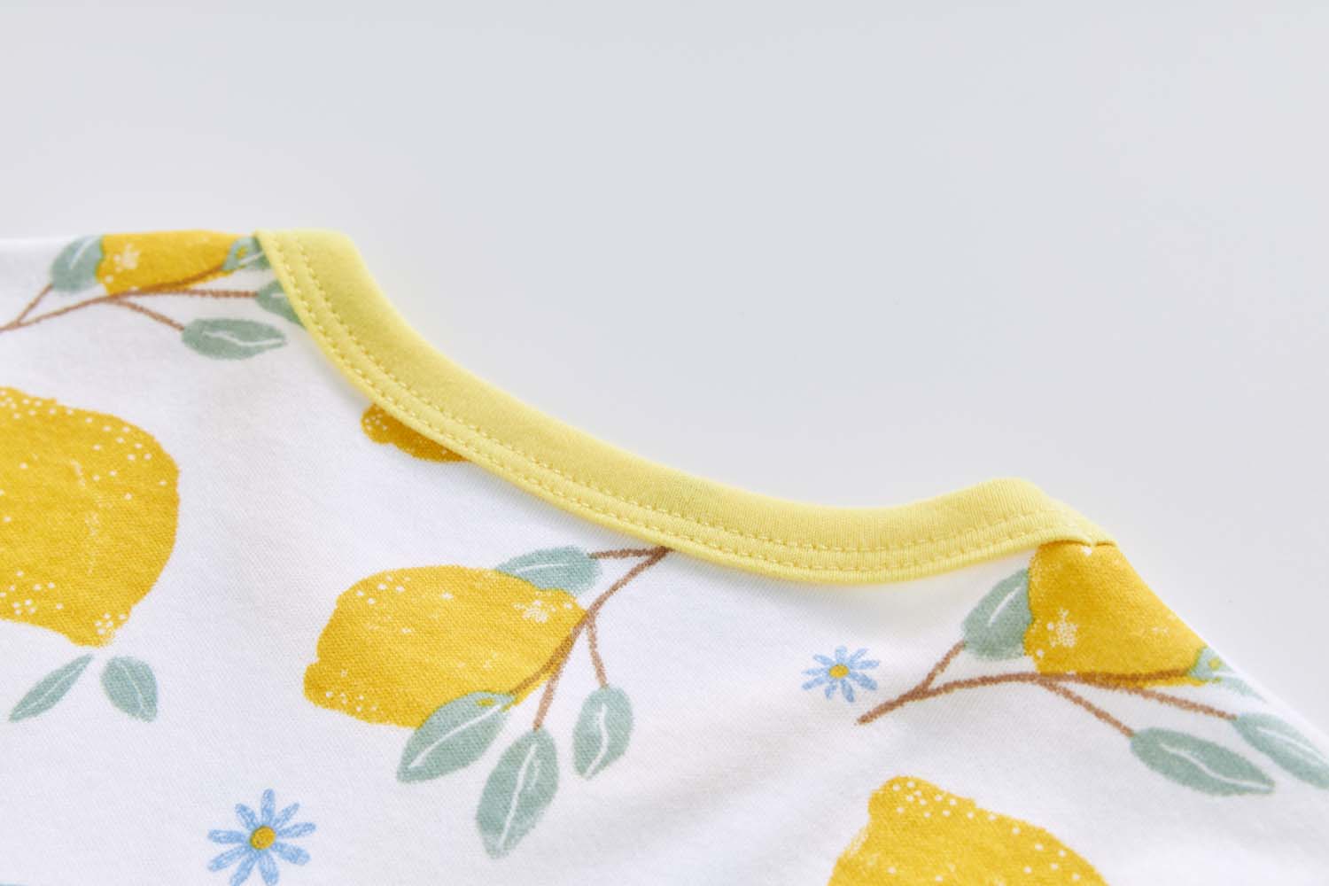Baby Kids Pajamas Lemon Top n Pants Set - Little Kooma