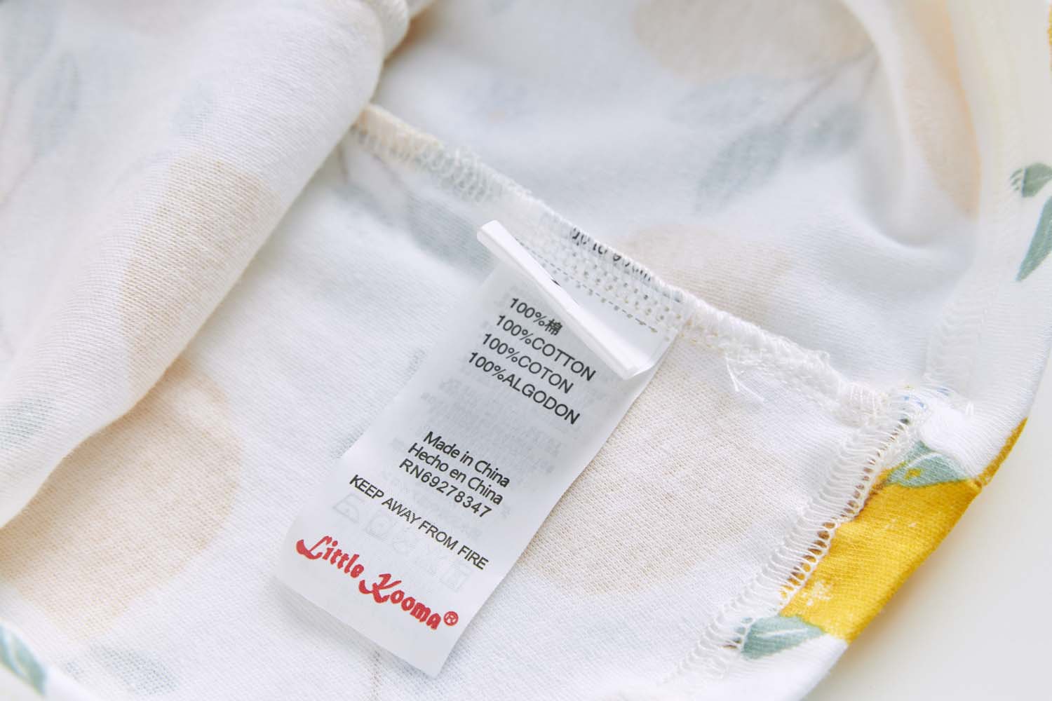 Baby Kids Pajamas Lemon Top n Pants Set - Little Kooma