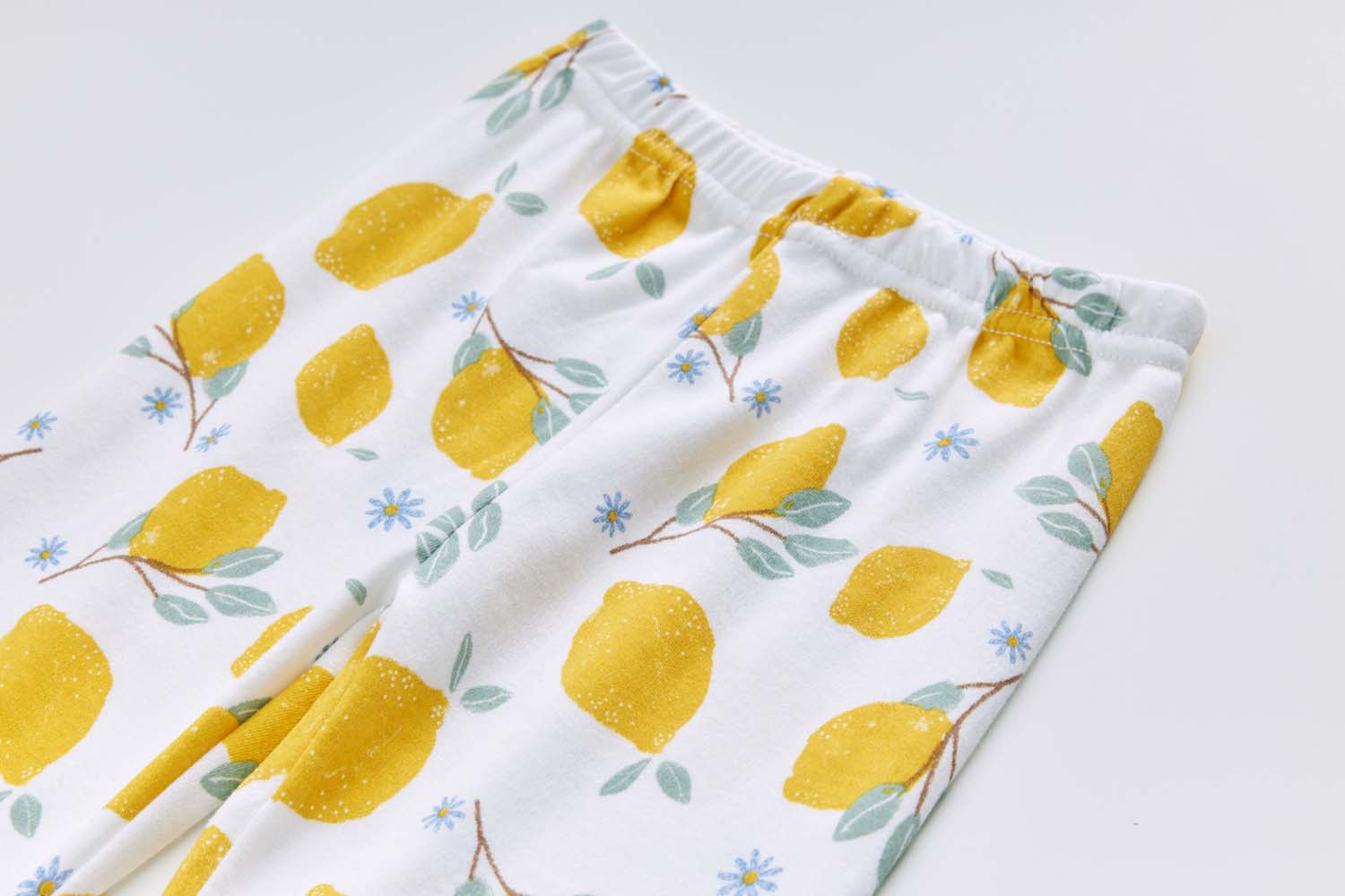 Baby Kids Pajamas Lemon Top n Pants Set - Little Kooma