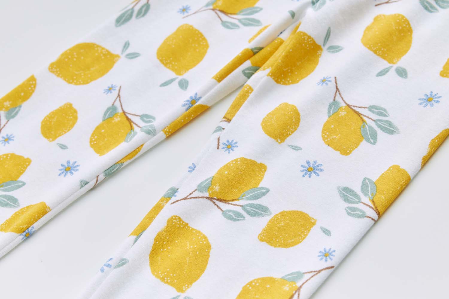Baby Kids Pajamas Lemon Top n Pants Set - Little Kooma