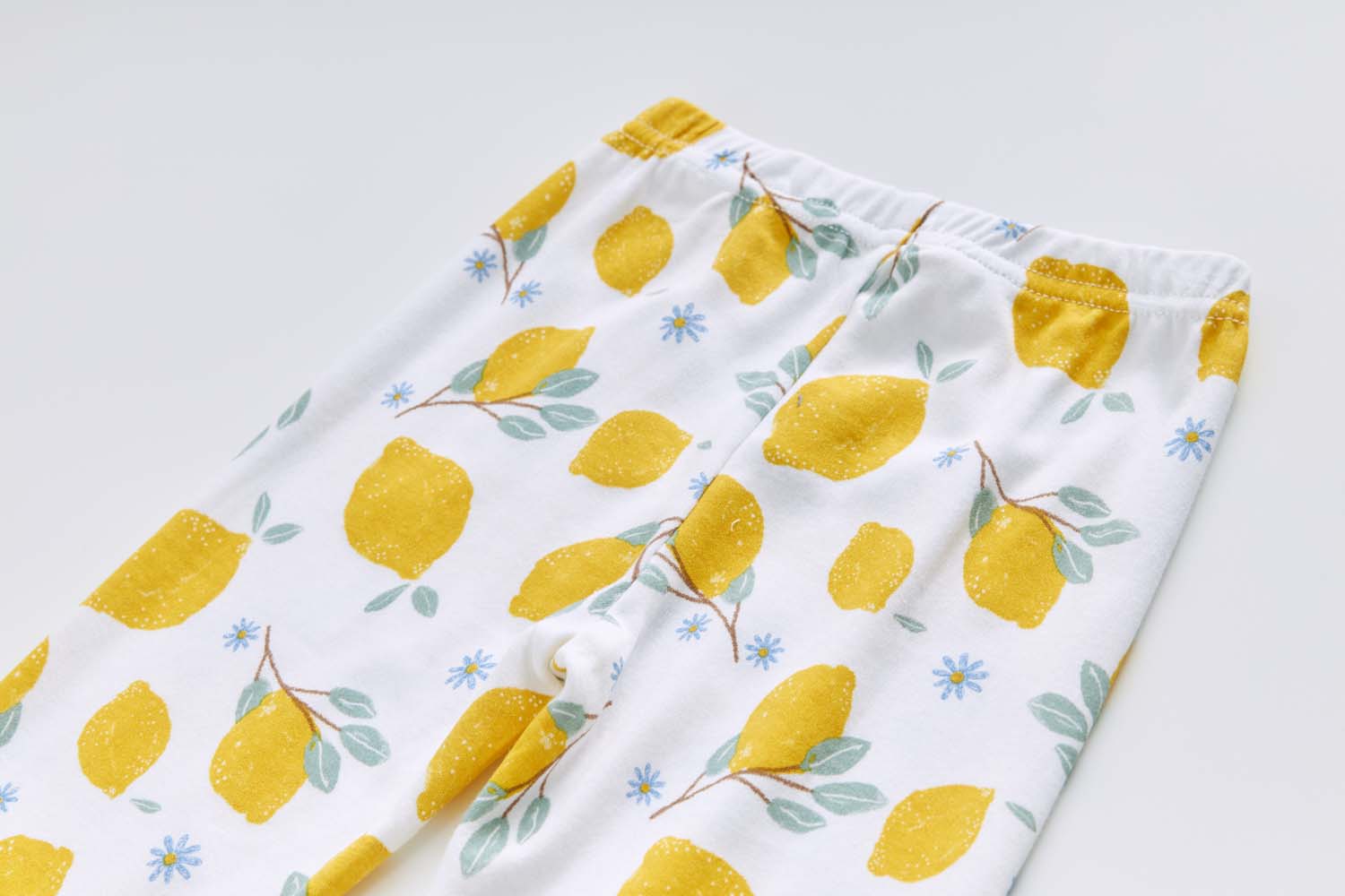 Baby Kids Pajamas Lemon Top n Pants Set - Little Kooma