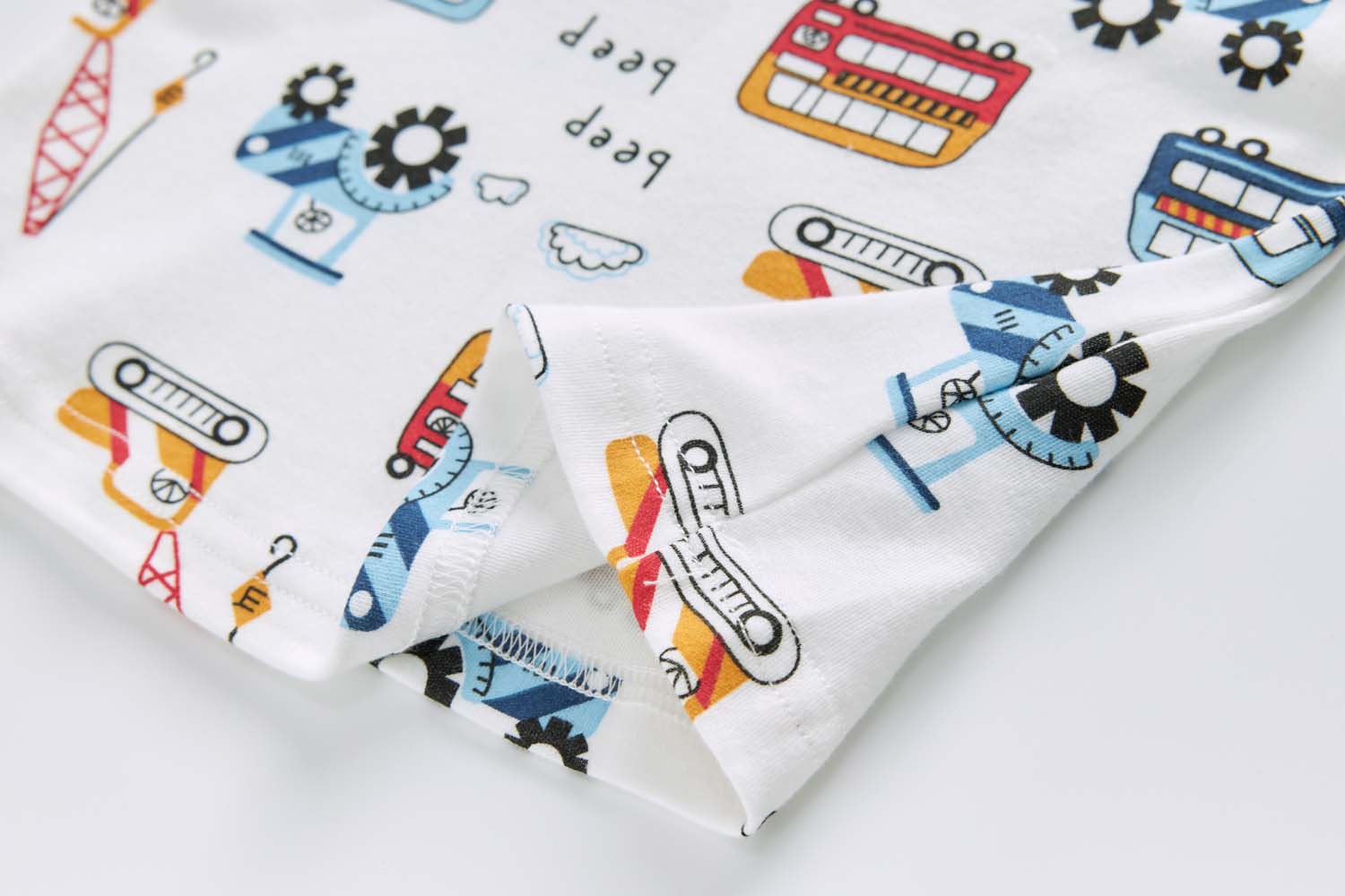 Baby Kids Pajamas Vehicles Top n Pants Set - Little Kooma