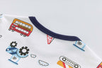Baby Kids Pajamas Vehicles Top n Pants Set - Little Kooma