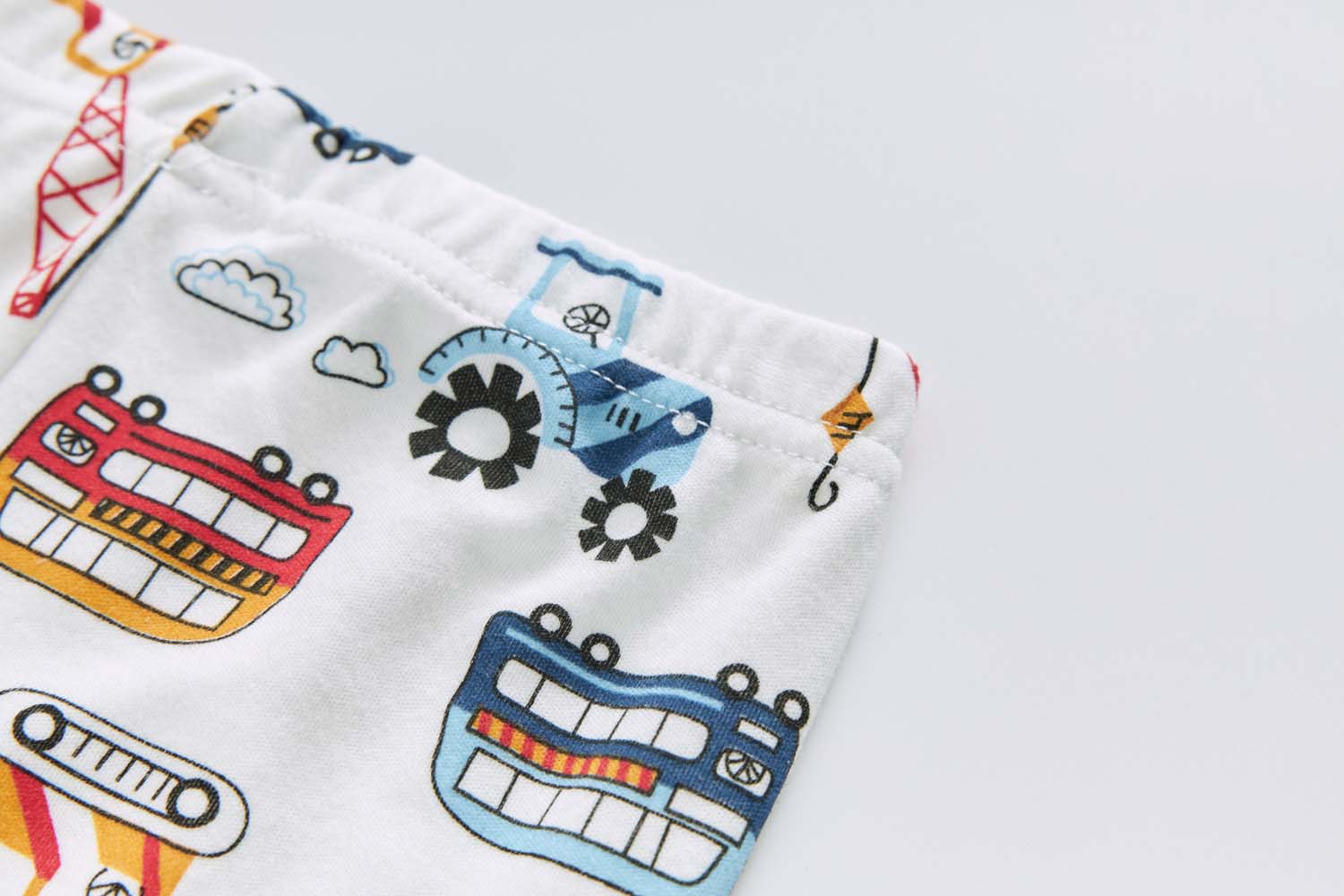 Baby Kids Pajamas Vehicles Top n Pants Set - Little Kooma