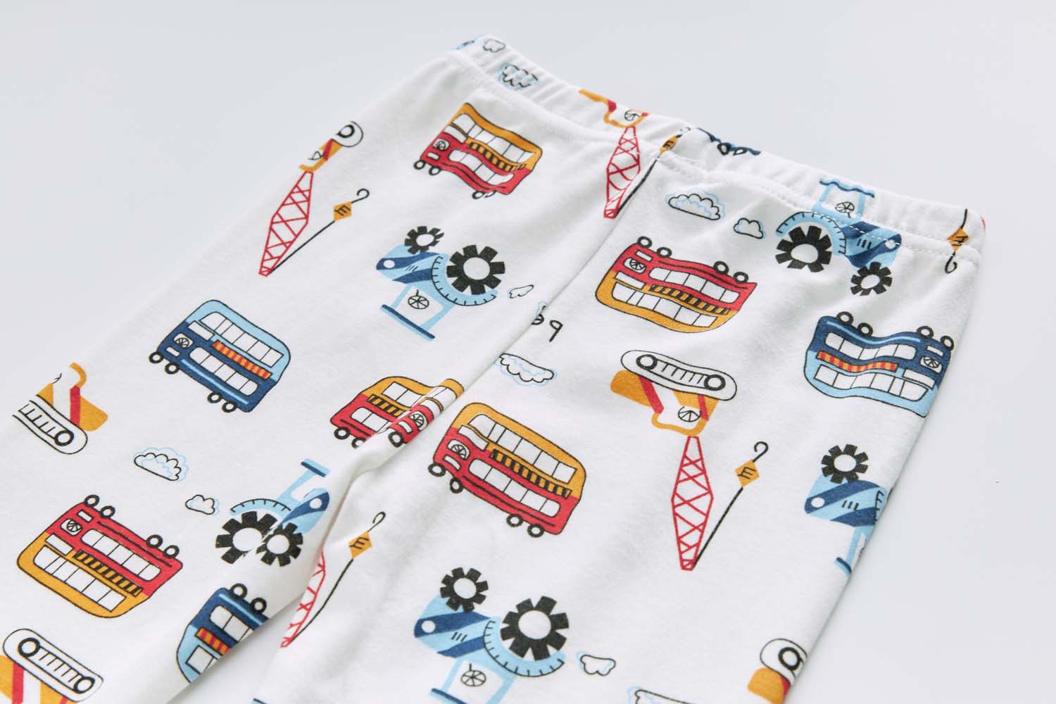 Baby Kids Pajamas Vehicles Top n Pants Set - Little Kooma