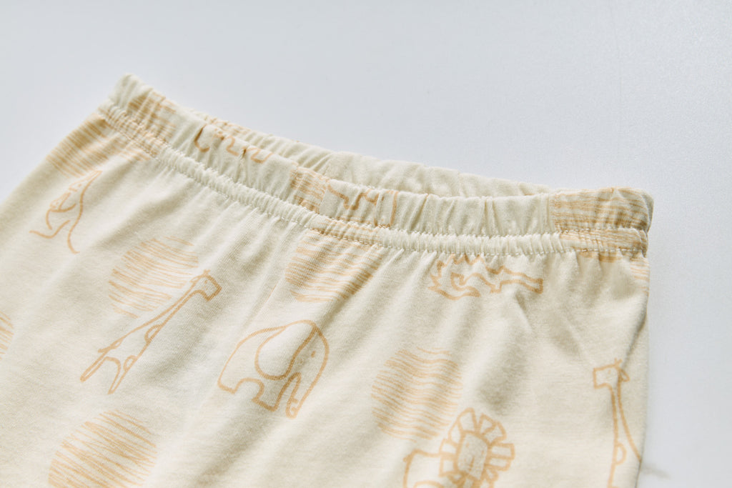 Baby Kids Pajamas New Jungle Animals Top n Pants Set