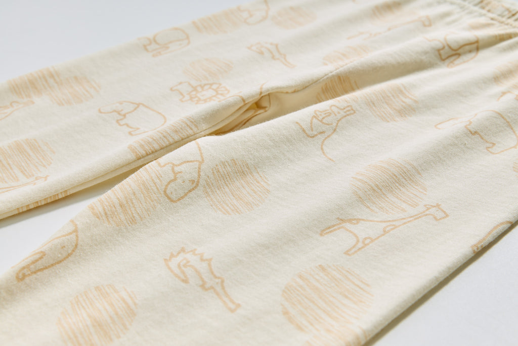 Baby Kids Pajamas New Jungle Animals Top n Pants Set