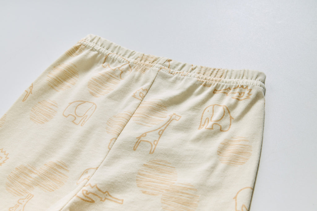 Baby Kids Pajamas New Jungle Animals Top n Pants Set