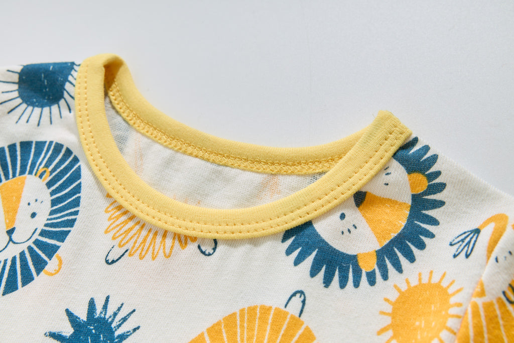 Baby Kids Pajamas Lion Top n Pants Set