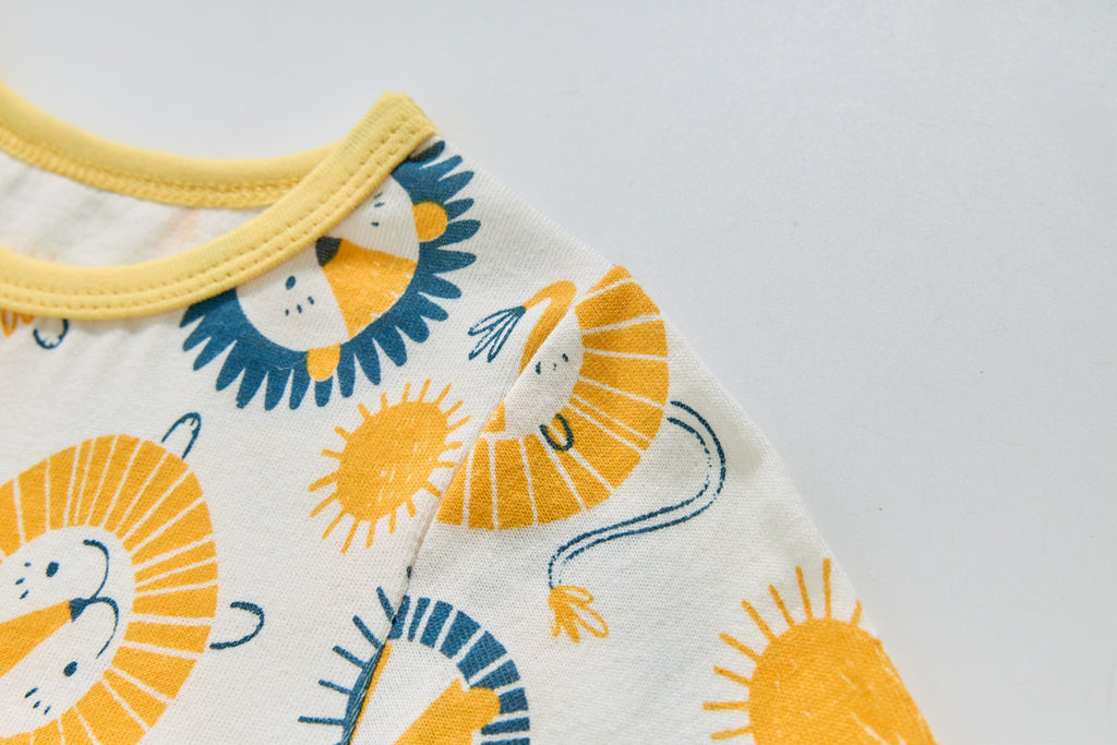 Baby Kids Pajamas Lion Top n Pants Set