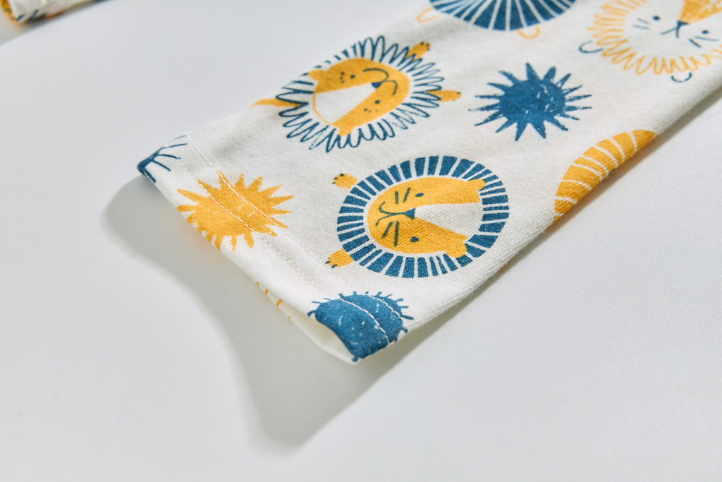 Baby Kids Pajamas Lion Top n Pants Set