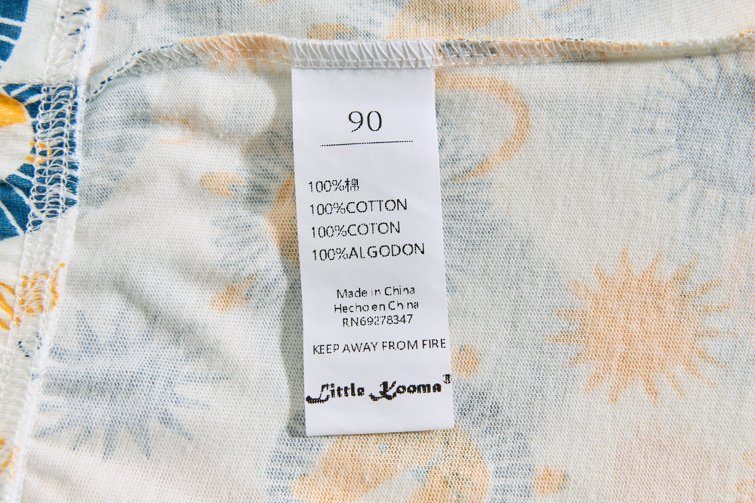 Baby Kids Pajamas Lion Top n Pants Set