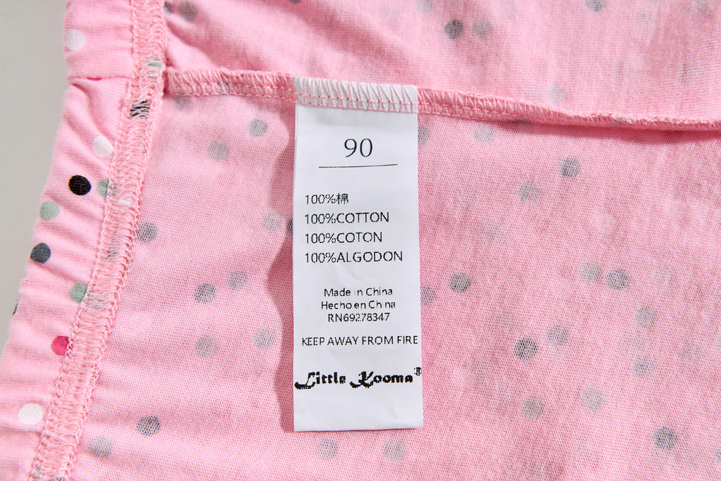 Baby Kids Pajamas Ice Cream Top n Pants Set