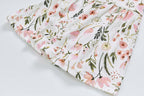 Baby Girl Pink Floral Bodysuit Dress n Pink Cardigan 2 Pc Set - Little Kooma