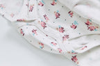 Baby Girl Bouquet Bodysuit Dress n Pink Stripe Cardigan 2 Pc Set - Little Kooma