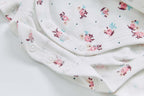 Baby Girl Bouquet Bodysuit Dress n Pink Stripe Cardigan 2 Pc Set - Little Kooma