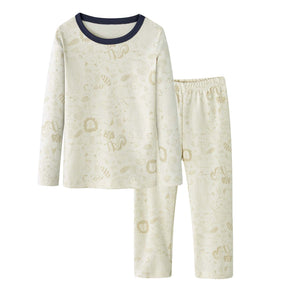 Baby Kids Pajamas Jungle Animals Top n Pants Set - Little Kooma